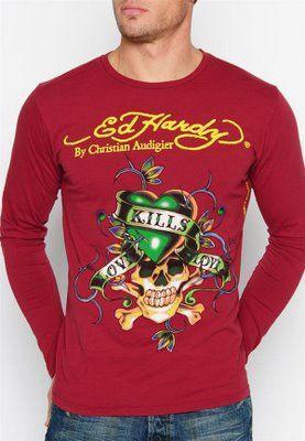 Ed Hardy shirts men-745